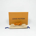 Louis Vuitton Run Away Line Monogram Sneakers Shoes Leather White Gold Brown — view 9