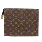 Louis Vuitton Monogram Poche Toilette 26 Clutch Bag Brown 1585 — view 2