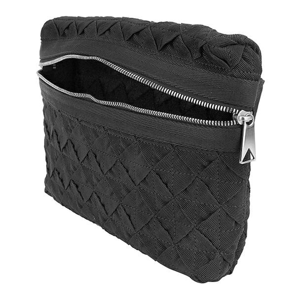 Bottega Veneta Clutch Bag Light Webbing Black — view 4