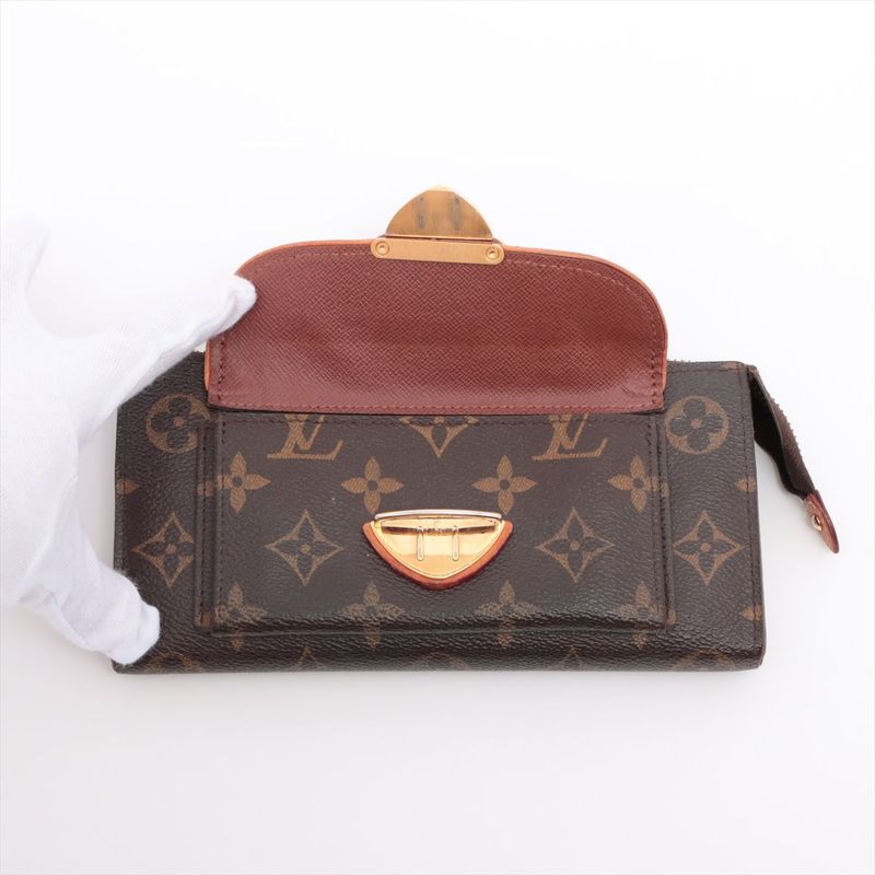 Louis Vuitton Monogram Portefeuille Astrid Zippy Wallet Long — view 4