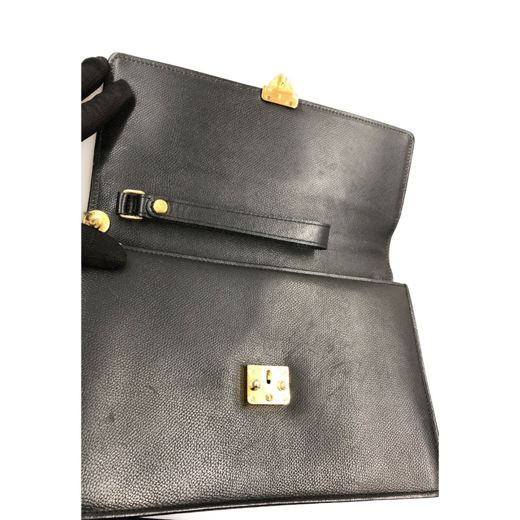Yves Saint Laurent Clutch Bag Second Black — view 6