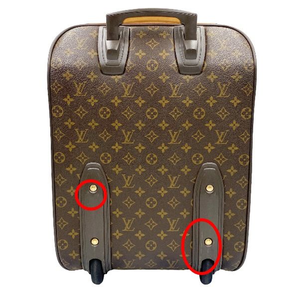 Louis Vuitton Monogram Travel Bag with Casters Pegase 45 Suitcase — view 2