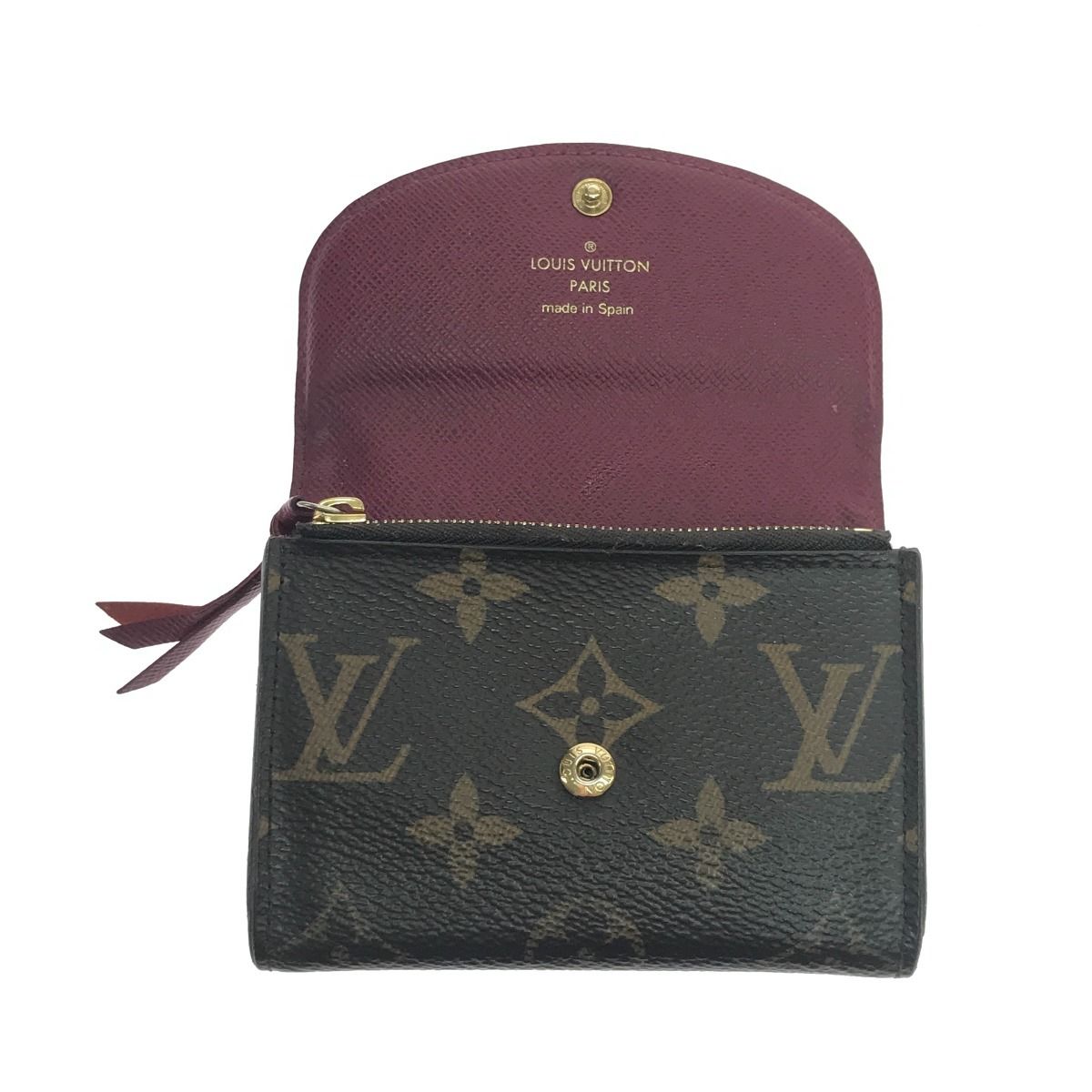 Louis Vuitton Coin Case Monogram Porte Monnaie Rosalie — view 7