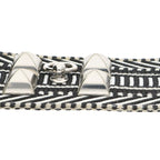 Hermes Collierd Chien Caval Canvas and Leather Bracelet — view 6