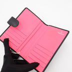 Chanel Coco Cambon Leather Bifold Wallet Black — view 7