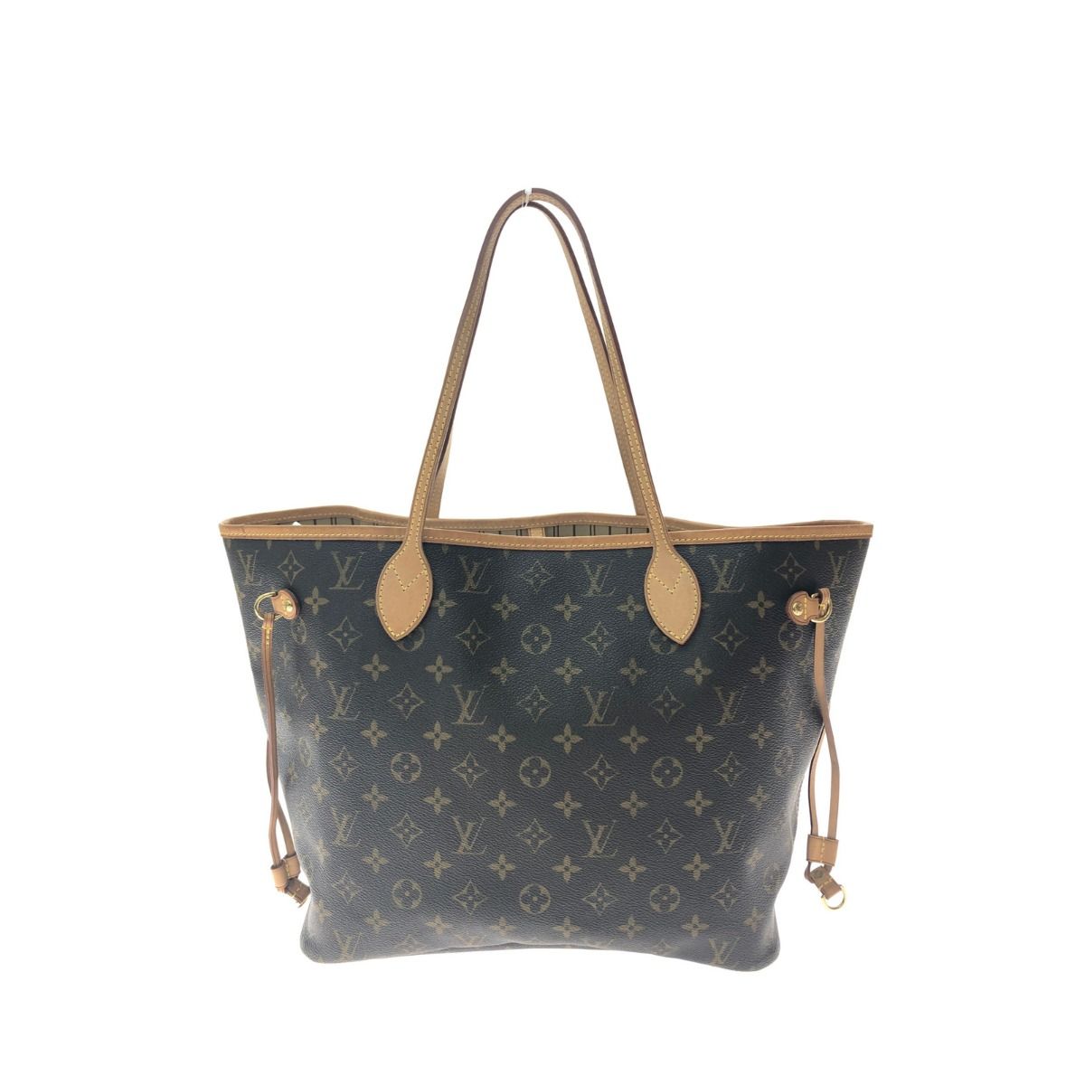 Louis Vuitton Tote Bag Monogram Neverfull MM Brown — view 2