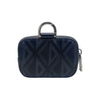 Christian Dior Horizontal Nano Pouch 2 cdp Logo Black Silver — view 2