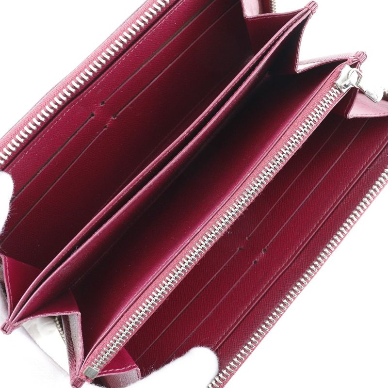 Louis Vuitton Zippy Wallet Epi Leather Red Mi1106 Long — view 5