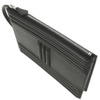 Hermes Handbag Cadenas Bag Tadelaqt Black Silver Hardware U Mark — view 4