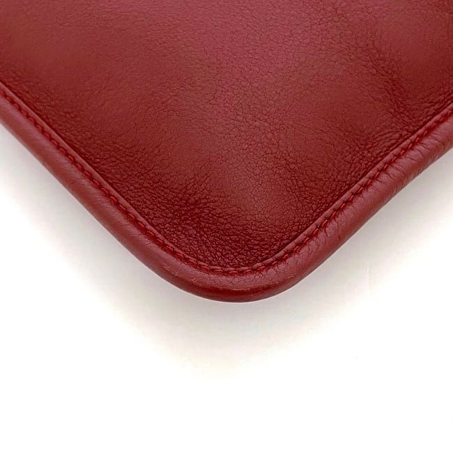 Loewe Shoulder Bag Red Anagram Leather — view 7