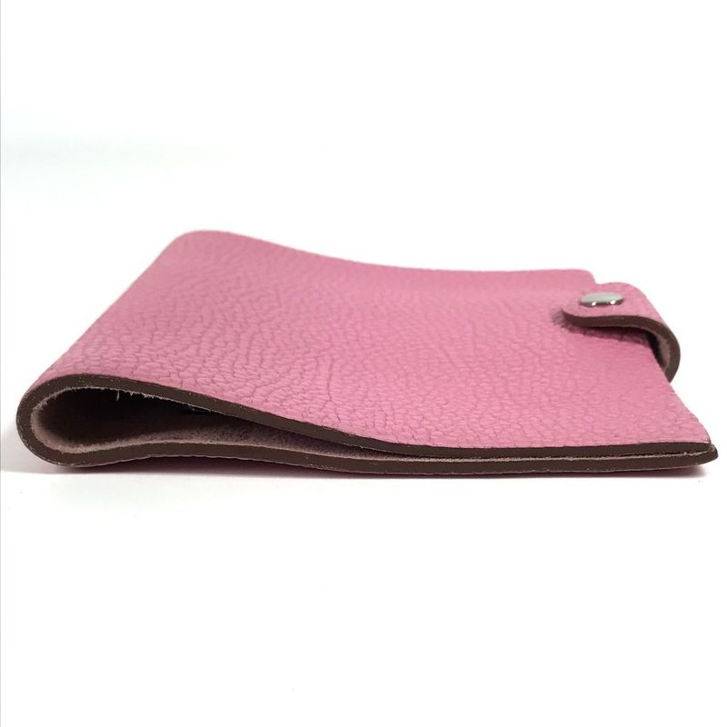 Hermes Notebook Cover Ulysse PM Taurillon Clemence Pink — view 4