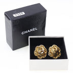 Chanel Vintage Gold Plated 96 a 17.4 g Earrings — view 9