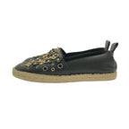 Louis Vuitton Ma1106 Espadrilles Monogram Flower Leather Slip-on Black 36 — view 2