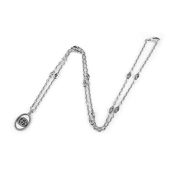 Gucci Necklace Double G Silver — view 6