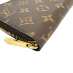 Louis Vuitton Monogram Round Zipper Zippy Wallet Long — view 3
