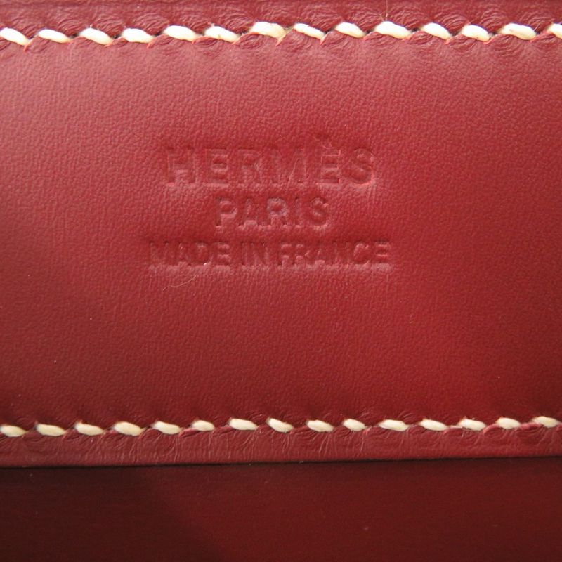 Hermes Museau Clinorin Vaux Chamonix Rouge Ash Tote Bag 1013 — view 7