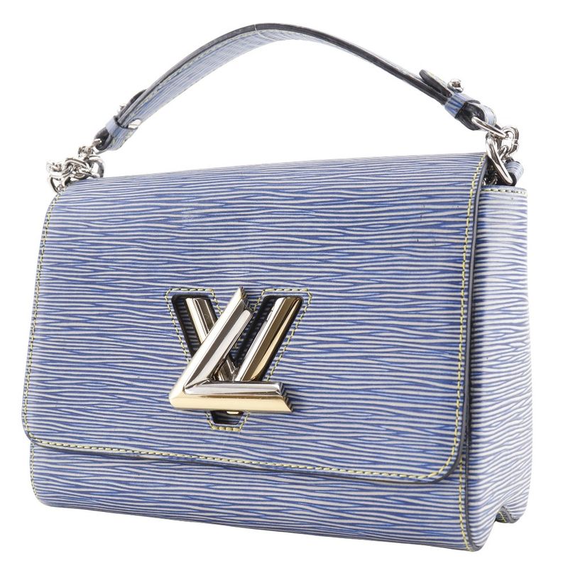 Louis Vuitton Twist MM Epi Leather Denim Shoulder Bag — view 2