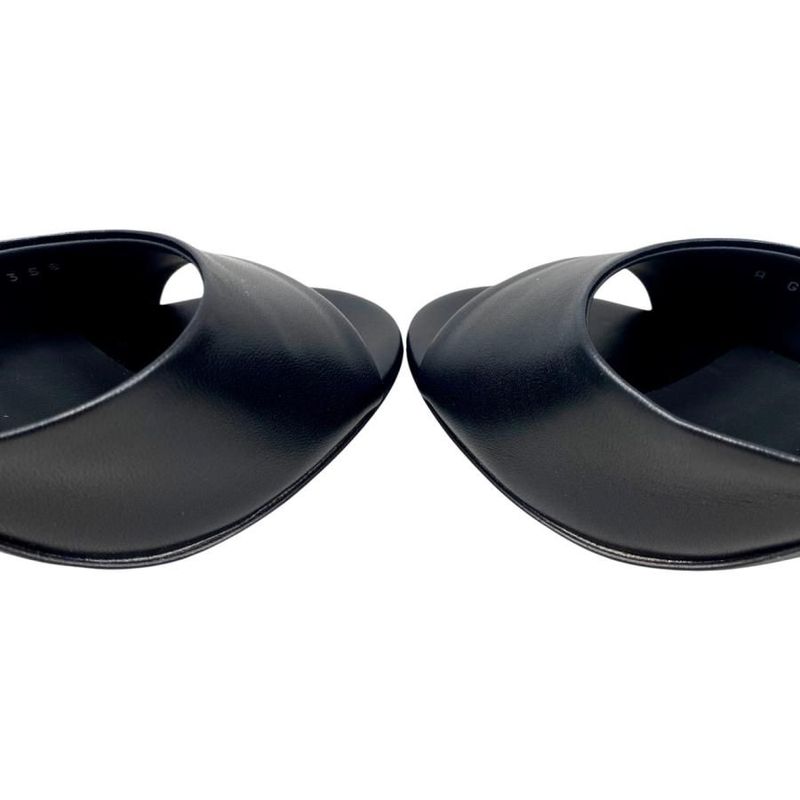 Chanel Mule Sandals Mirror Heel 94305 36 1 2 Size Coco Mark — view 7