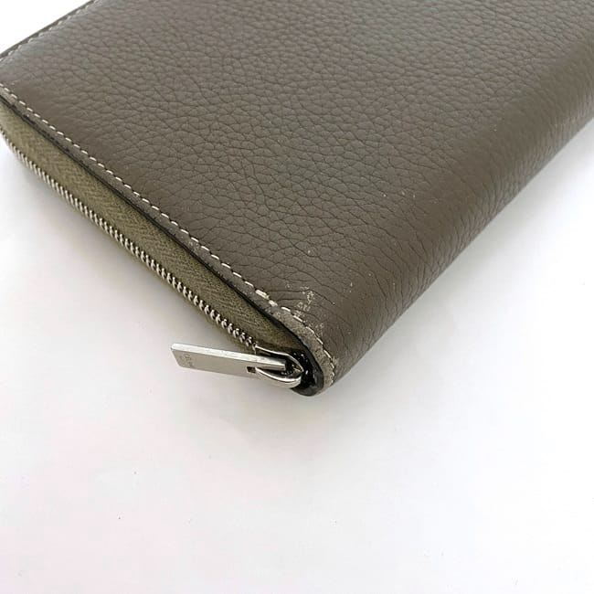 Celine Round Zipper Long Wallet Large Zipped — view 4