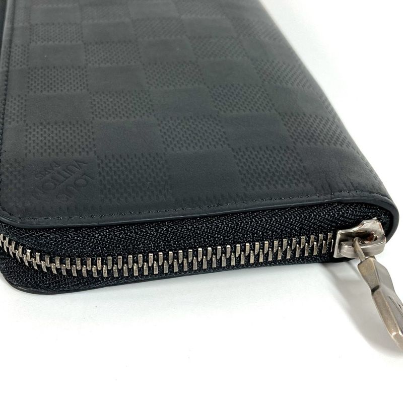 Louis Vuitton Long Wallet Zippy Vertical Damier Infini Leather — view 6