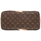 Louis Vuitton Current Neverfull MM Mon Monogram Tote Bag Camel Quartz — view 3