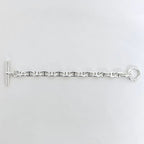 Hermes Bracelet Chaine D'ancre MM 15 Frames Silver Ag — view 3