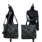 Louis Vuitton Saumur Tote Monogram Eclipse Leather 2-Way — view 3
