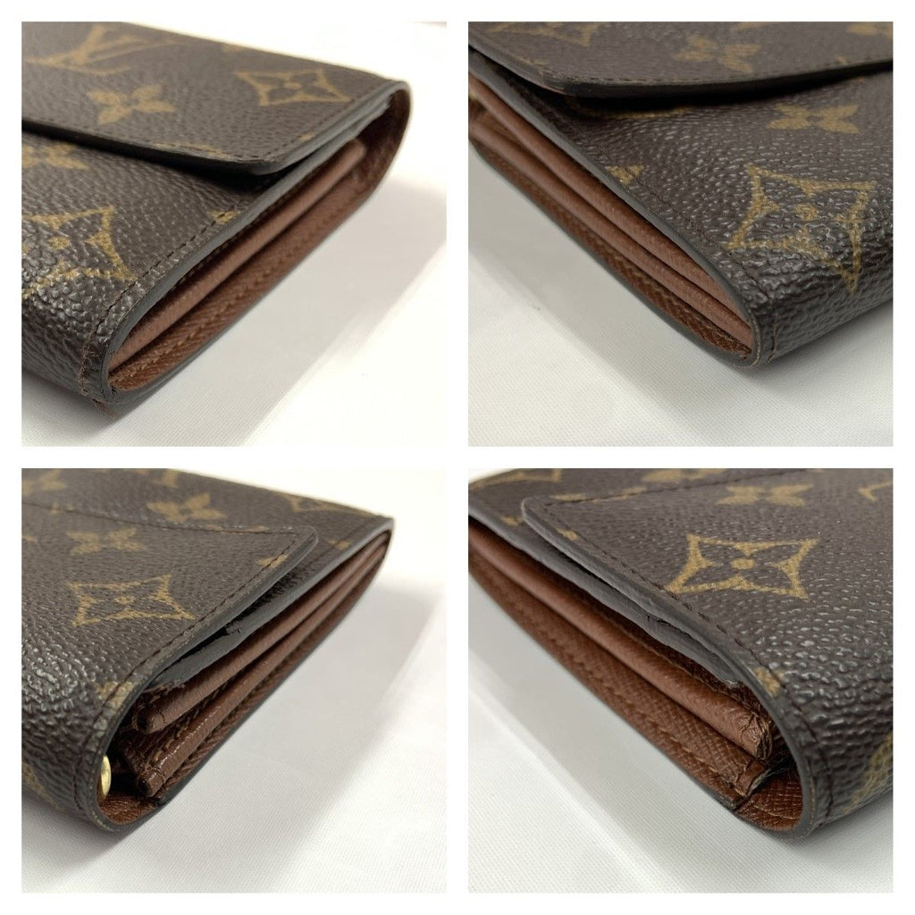 Louis Vuitton Monogram Pochette Porte Monnaie Credit Bifold Long Wallet — view 5