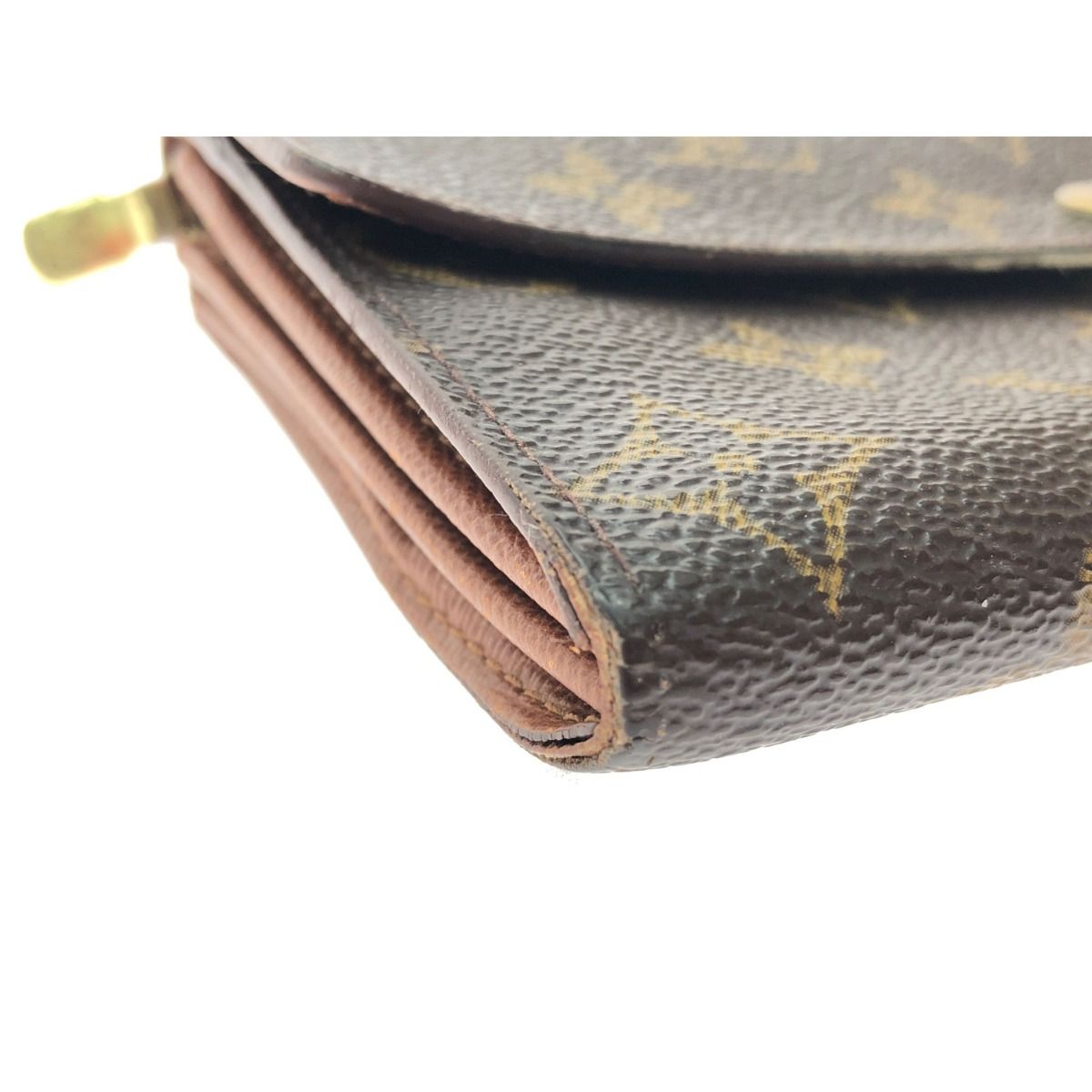 Louis Vuitton Long Wallet Monogram Pochette Porte Monnaie Credit — view 6