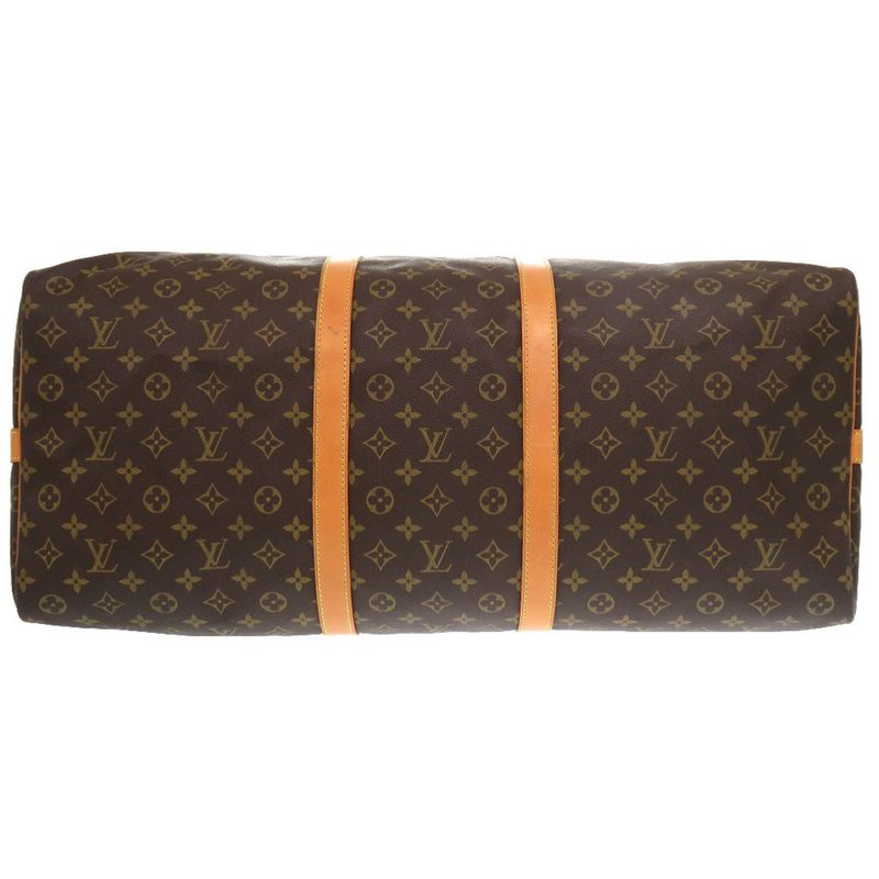 Louis Vuitton Keepall Bandouliere 60 Monogram Boston Bag 0965 — view 3