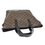 Louis Vuitton Tote Bag Divis Macassar Black Brown Monogram 70 Fa448 — view 5