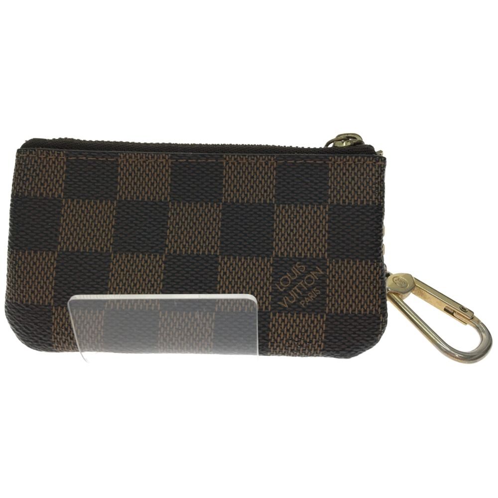 Louis Vuitton Coin Case Damier Pochette Cle Brown — view 2