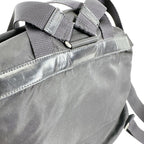 Prada Triangle Logo Backpack Daypack Black — view 9