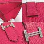 Hermes Bearn Souffle Rose Vo Epson Silver Hardware 2021 — view 7
