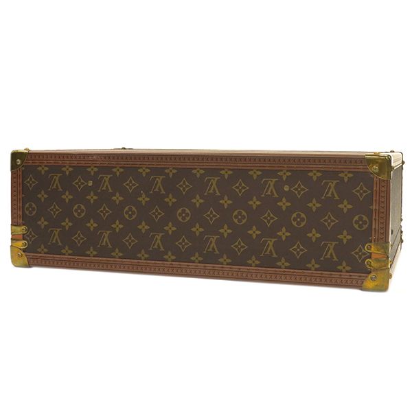 Louis Vuitton Trunk Bisten 55 Monogram Canvas Gold Hardware Brown — view 3