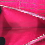 Hermes Azap Classic Leather Long Wallet Pink — view 7
