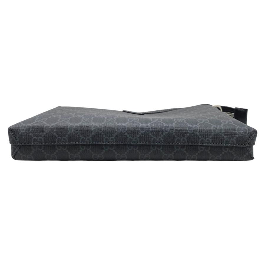Gucci Clutch Bag With Interlocking G Messenger GG Supreme Black — view 4