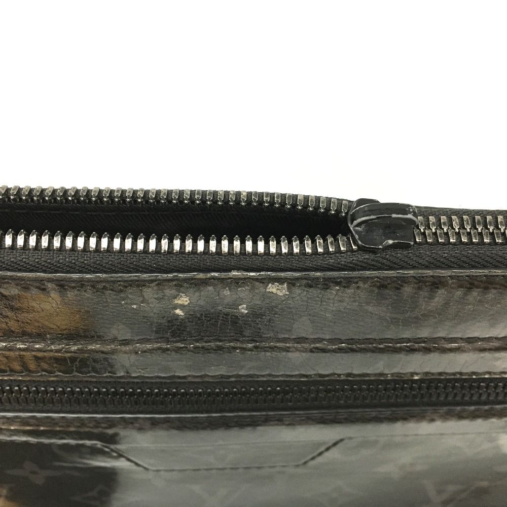 Louis Vuitton Monogram Eclipse Glaze Pochette Cosmos Clutch Bag — view 6