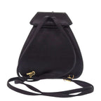 Gucci Horsebit Backpack Satin Rhinestone Black Mini Bag 0837 — view 2