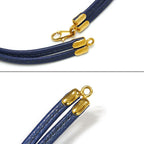 Hermes Emile Choker Plated And Leather Navy — view 7
