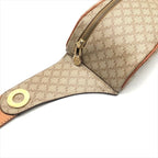 Celine Macadam Triomphe Waist Pouch Belt Bag Beige — view 5