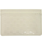 Louis Vuitton Damier Faceted Card Holdere Surple Leather Clesme 0900 White — view 3