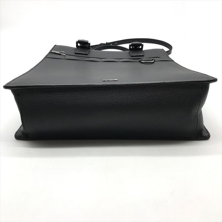 Dior Safari 2-Way Tote Shoulder Bag Leather Black — view 3