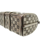 Louis Vuitton The Keepall Charm Damier Key Holder Metal Silver 1158 — view 5