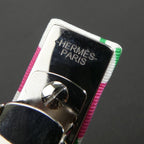 Hermes Cleopatra Pink and Green Barrette