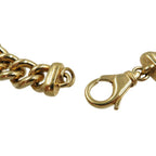 Christian Dior Vintage Chain GP Gold Choker Necklace 0094 — view 4