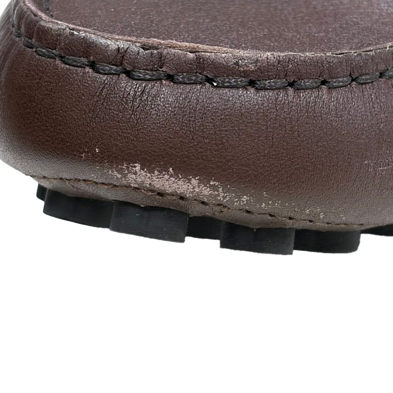 Gucci Horsebit Driving Shoes Loafers Brown 6 — view 8