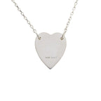 Gucci Heart Pendant Necklace SV 925 Silver — view 4