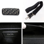 Dior Safari North South Oblique Jacquard Silver Hardware Hand — view 8