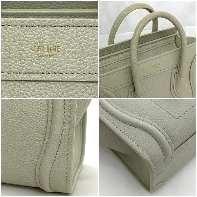 Celine 2-Way Shoulder Bag Luggage Nano Shopper — view 8